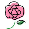 {emoji:ピンク薔薇}